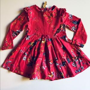 Baker by Ted Baker bright pink jersey dress